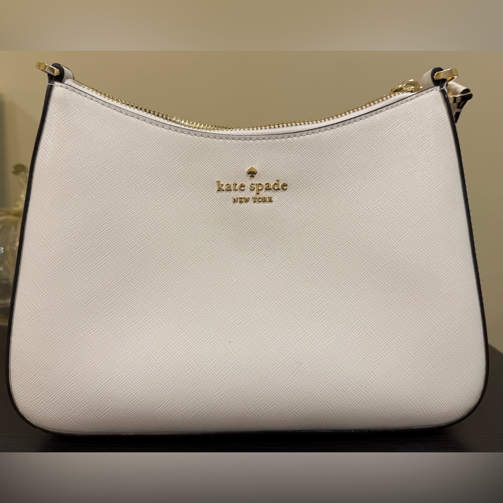 KH397 Kate Spade Margot Convertible Shoulder Bag Blanco